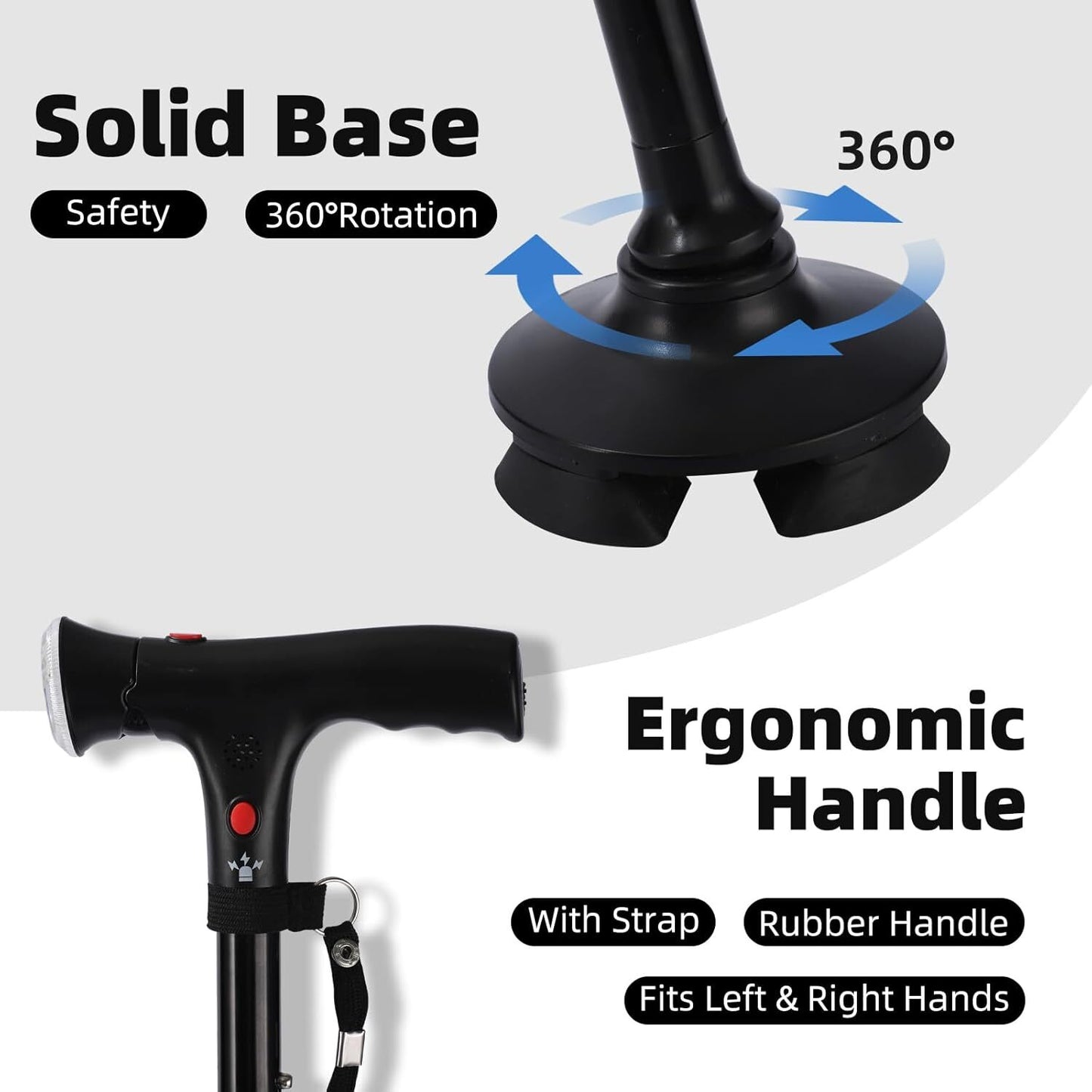 SteadyStand™ 2.0 Foldable Walking Cane